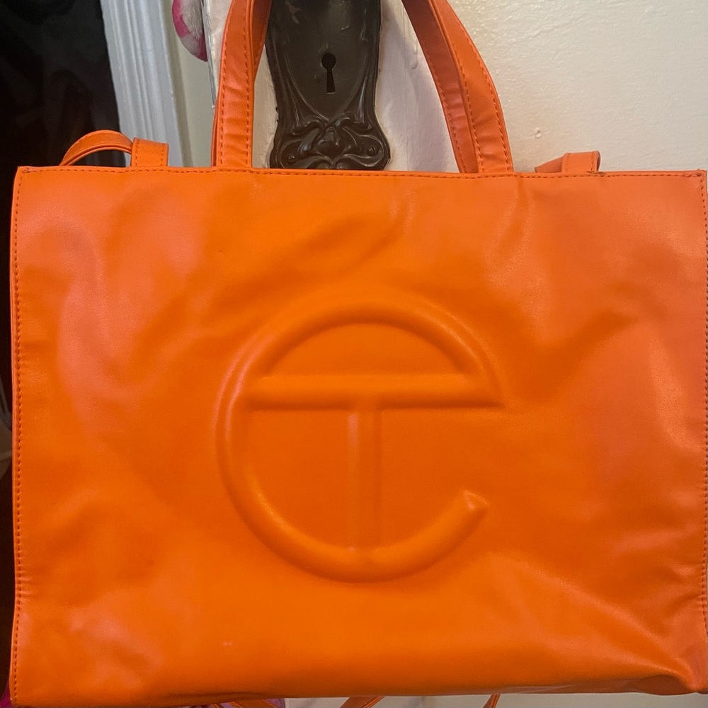 Orange Telfar Medium Bag